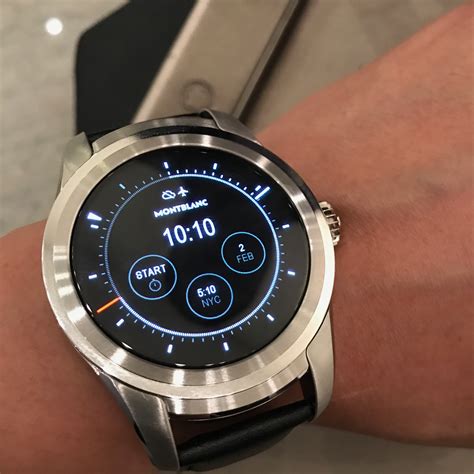 aaa montblanc smartwatches